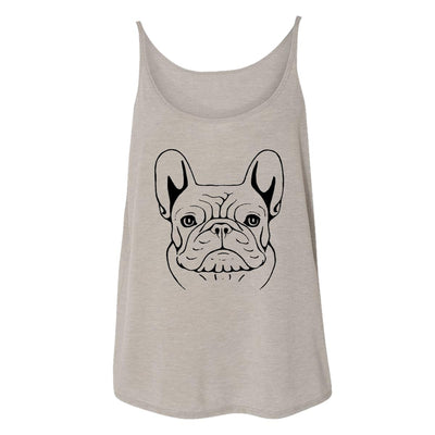 French Bulldog Sketch Womens Tank