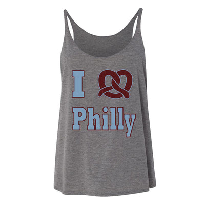 I Love Pretzel Philly Womens Tank