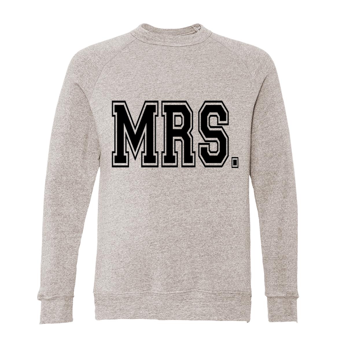 Mrs. Adult Raglan Sweatshirt