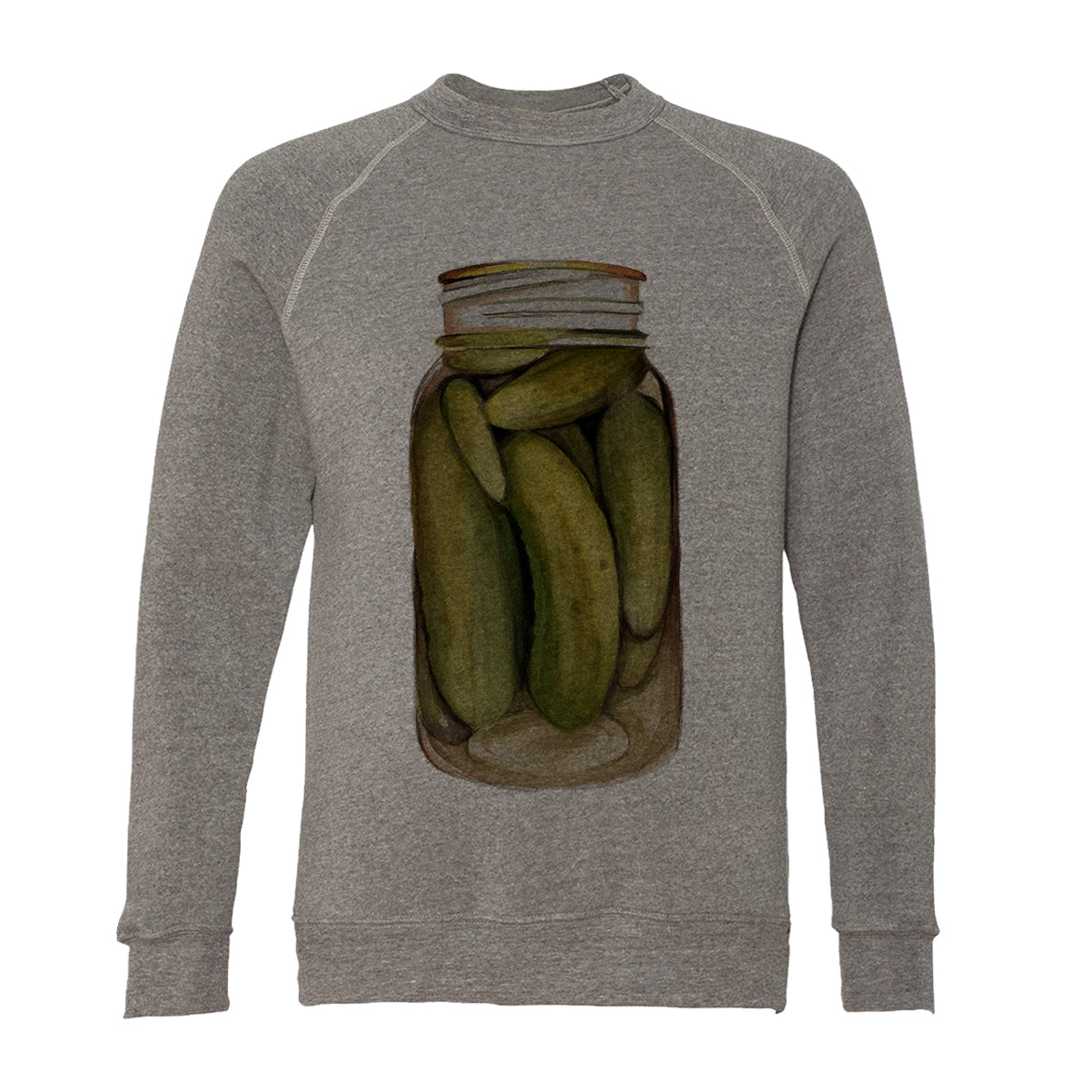 Pickle Jar Adult Raglan Sweatshirt