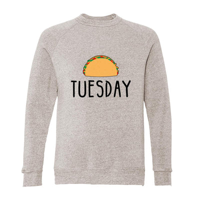 Taco Tuesday Adult Raglan Sweatshirt