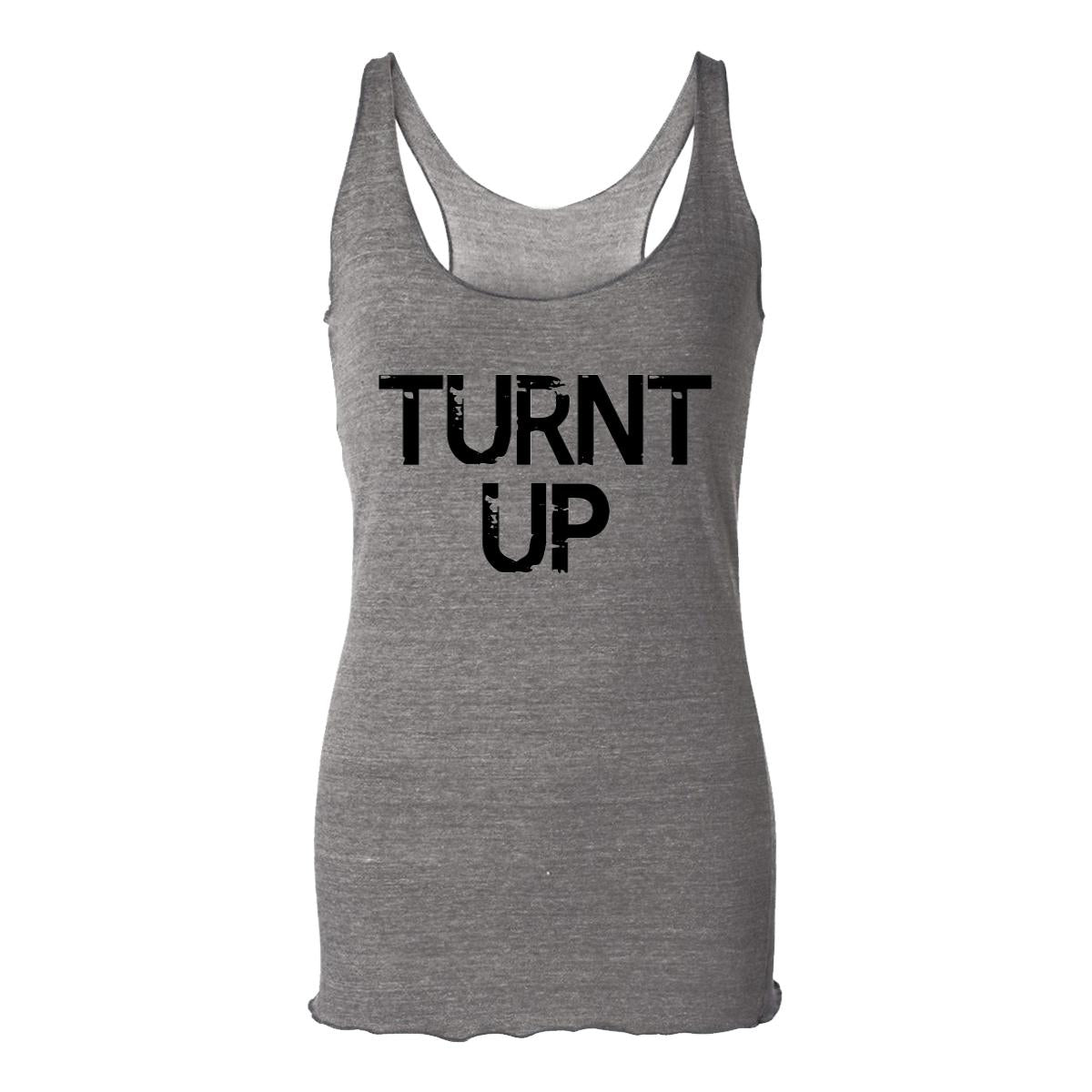 Turnt Up Womens Racerback Tank