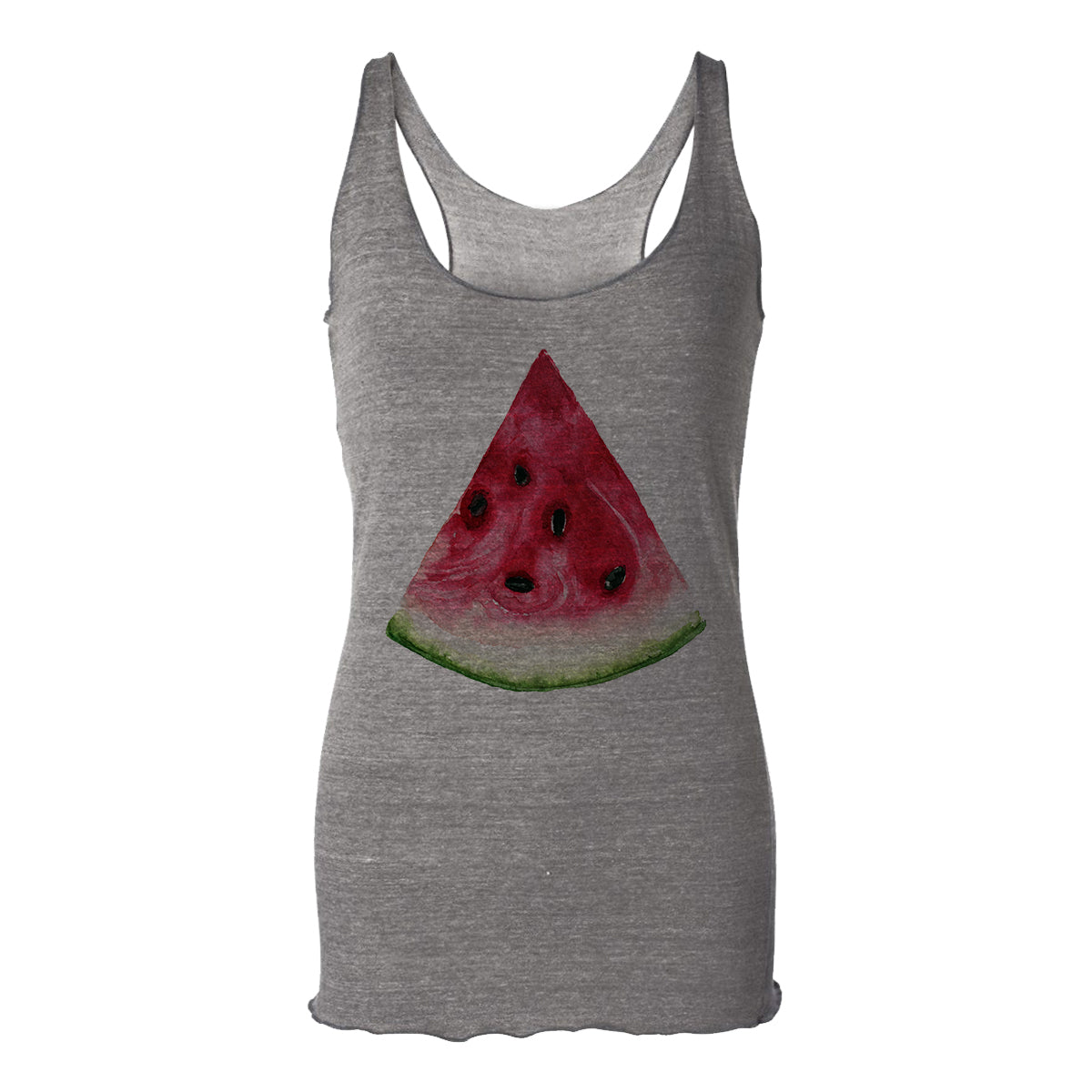 Watermelon Womens Racerback Tank