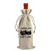 Camping Hair Don't Care Wine Bag