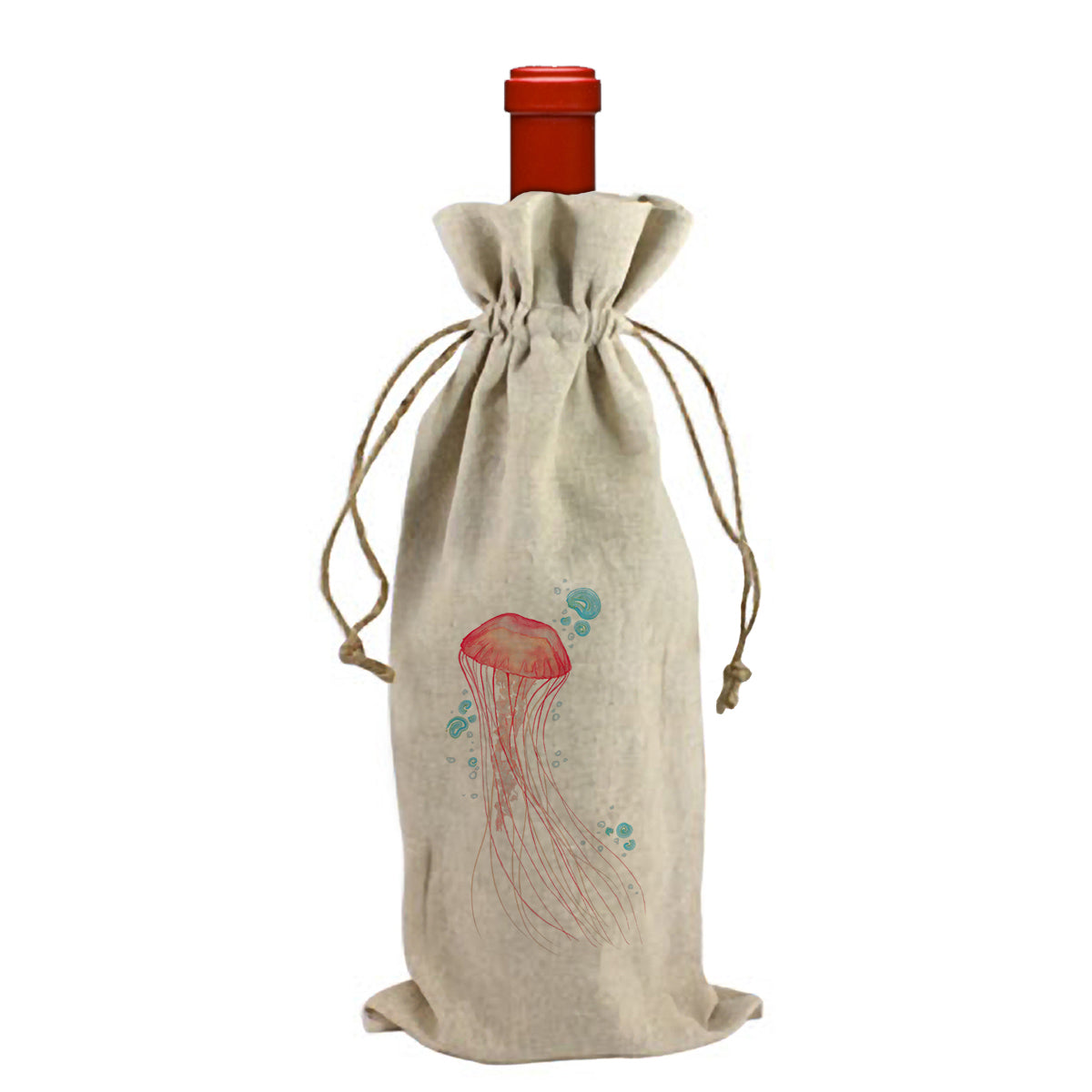 Jellyfish Wine Bag