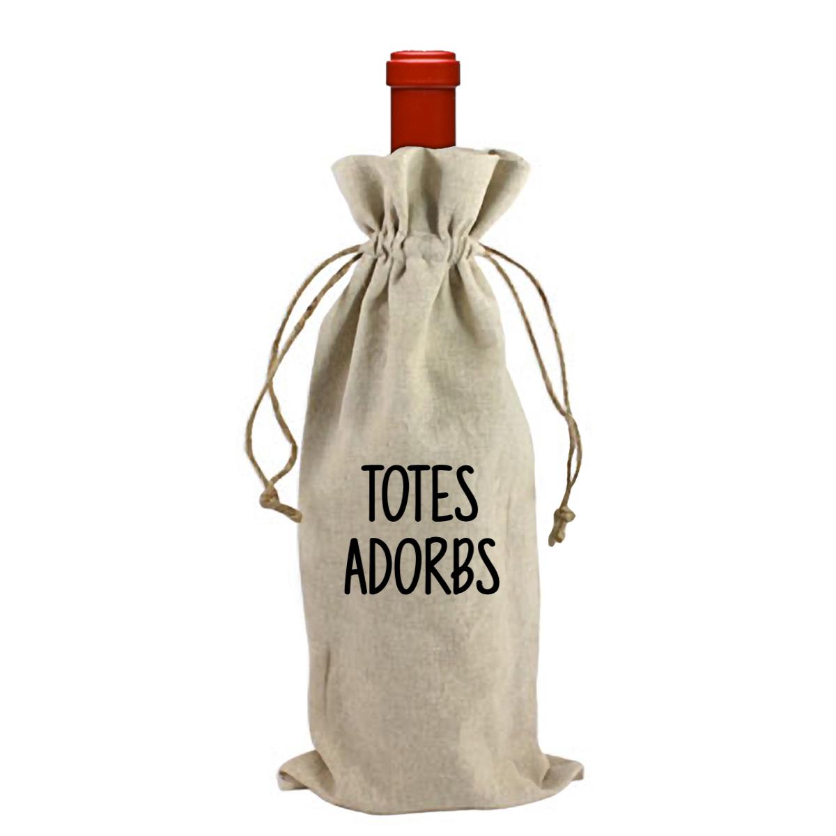 Totes Adorbs Wine Bag