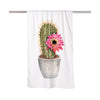 Cactus Flower Beach Towel