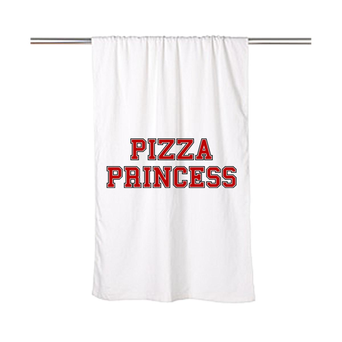 Pizza Princess Beach Towel