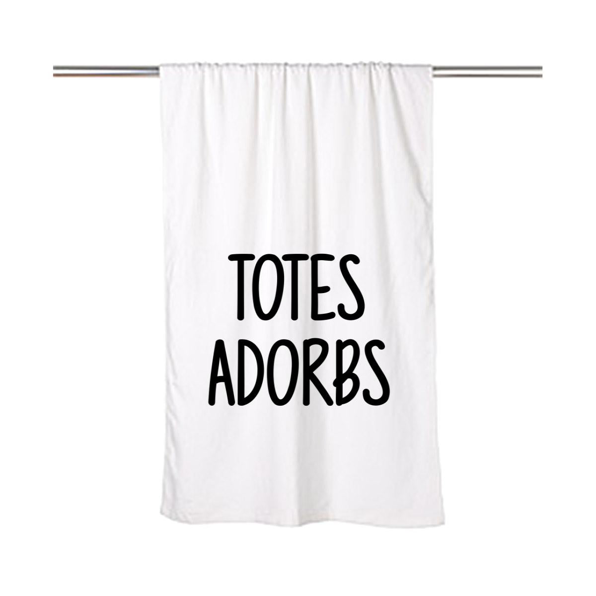 Totes Adorbs Beach Towel