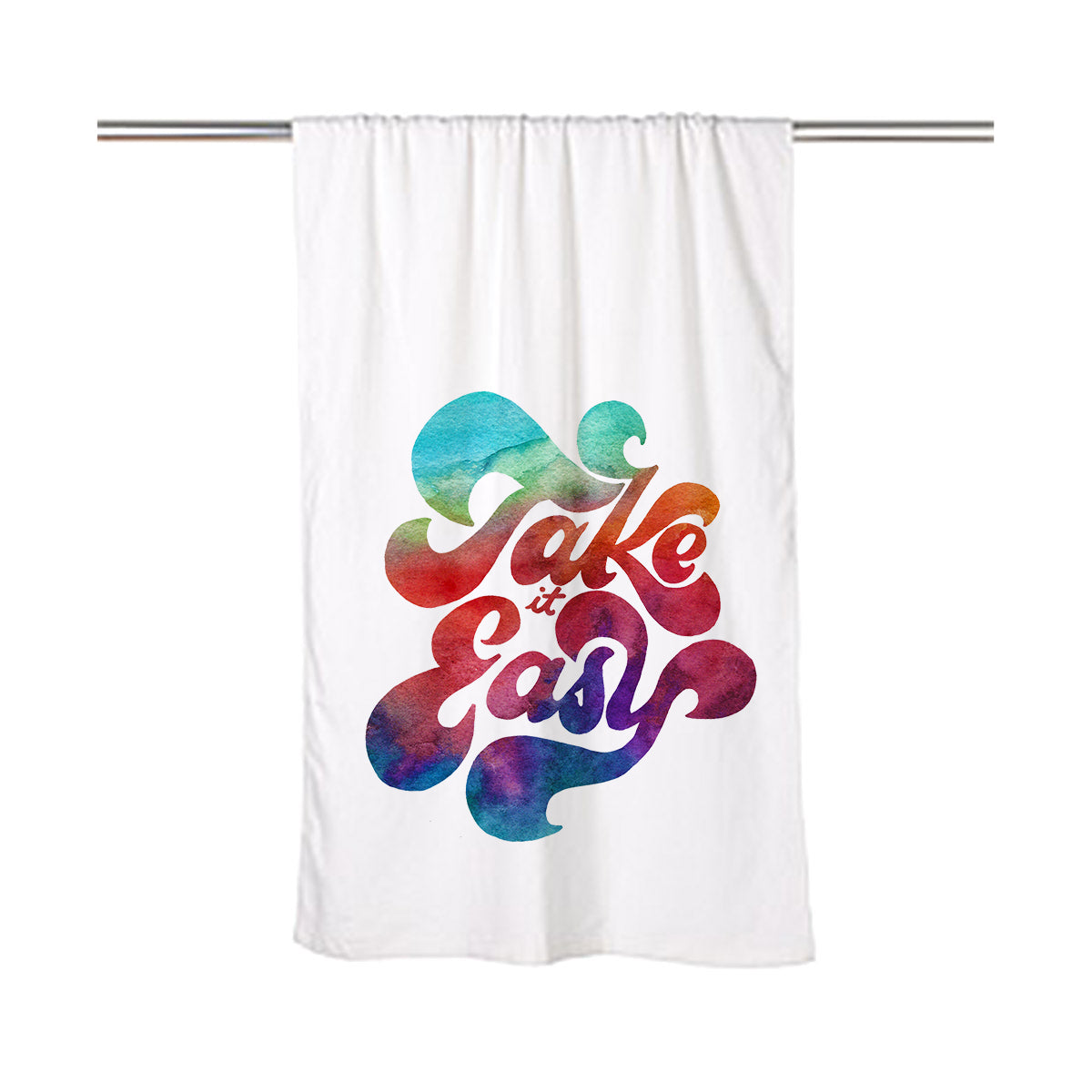 Take It Easy Beach Towel