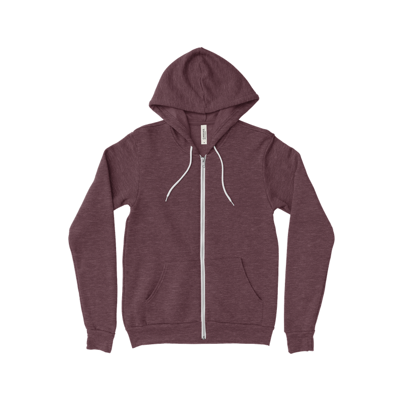 Adult Deluxe Full-Zip Hoodie