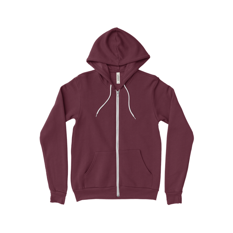 Adult Deluxe Full-Zip Hoodie