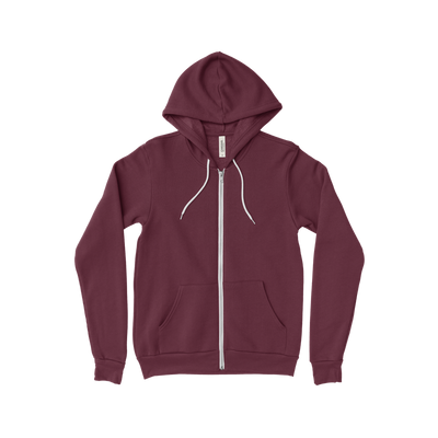 Adult Deluxe Full-Zip Hoodie
