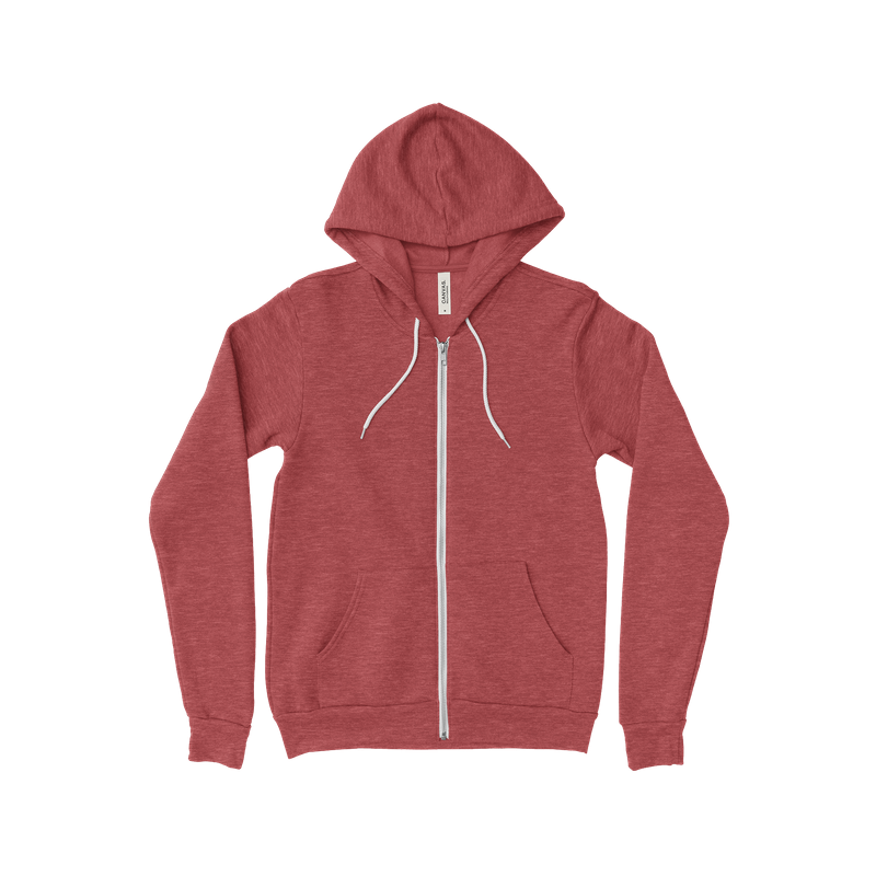 Adult Deluxe Full-Zip Hoodie