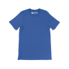 Adult Classic Short Sleeve Tee Blue Solid