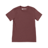 Adult Classic Short Sleeve Tee Dark Red Blend