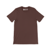 Adult Classic Short Sleeve Tee Dark Red Solid