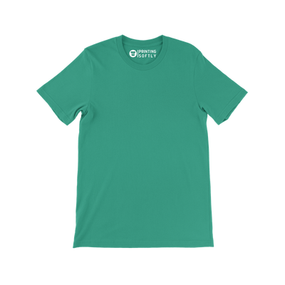 Adult Classic Short Sleeve Tee Green Solid