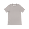 Adult Classic Short Sleeve Tee Light Grey Solid