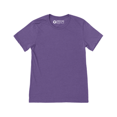Adult Classic Short Sleeve Tee Purple Blend