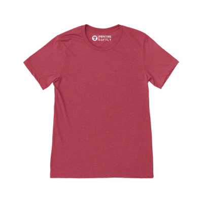 Adult Classic Short Sleeve Tee Red Blend