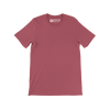 Adult Classic Short Sleeve Tee Red Solid